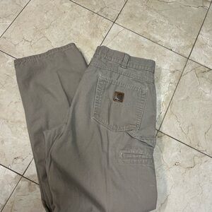 Men's tan Carhartt Pants